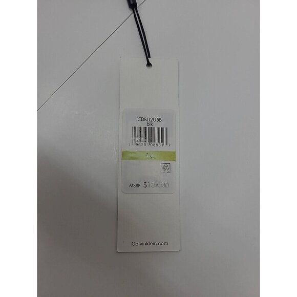 Calvin Klein Pencil Dress Women's Size 14 New with Tags Black Faux Leather - Picture 5 of 9